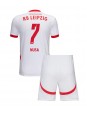 RB Leipzig Antonio Nusa #7 Domácí dres pro děti 2024-25 Krátký Rukáv (+ trenýrky)